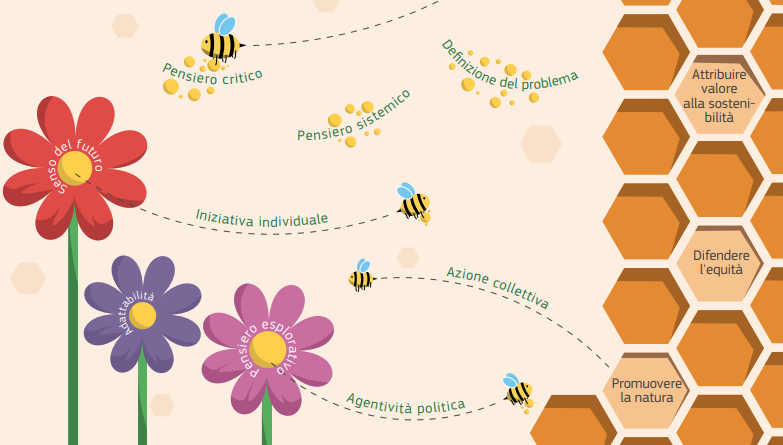 Rappresentazione visiva delle Greencomp