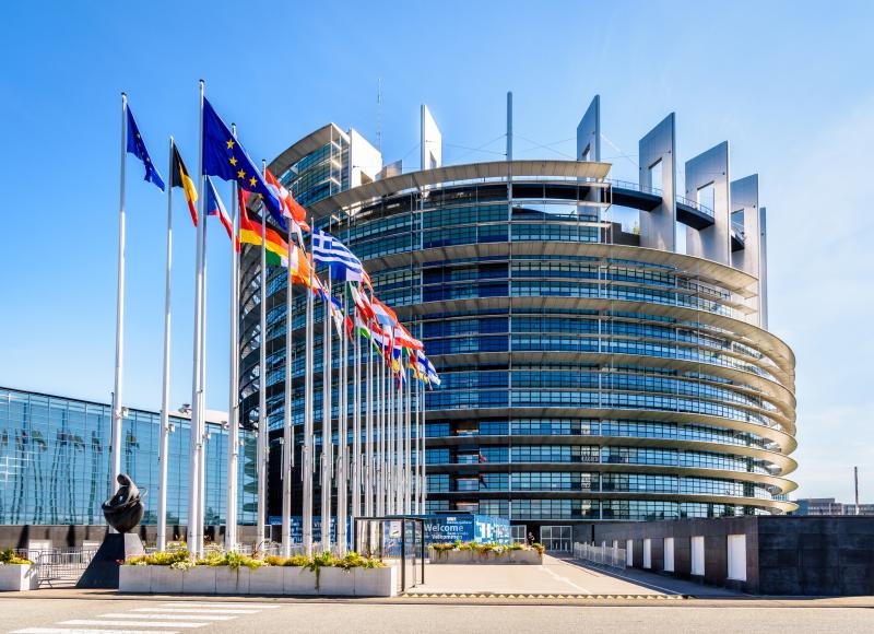 Il Parlamento europeo a Strasburgo