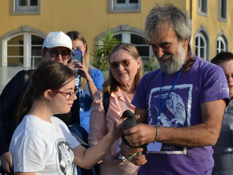 Un momento del progetto alla Riserva del Chiarone-Oasi Lipu Massaciuccoli