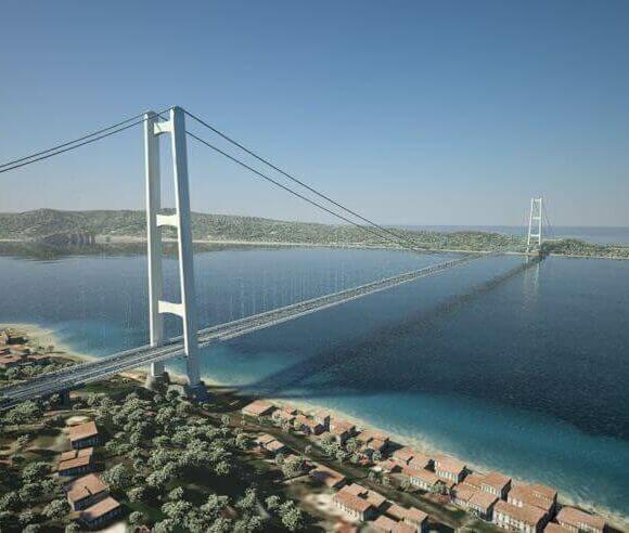 Il rendering del ponte