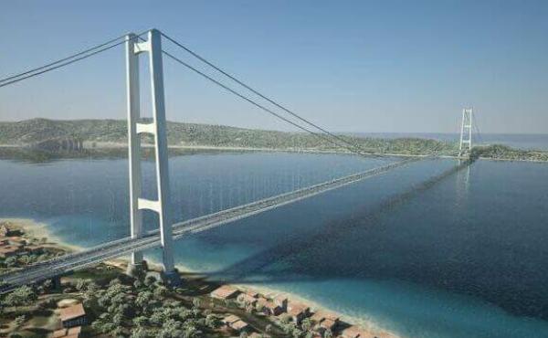 Il rendering del ponte